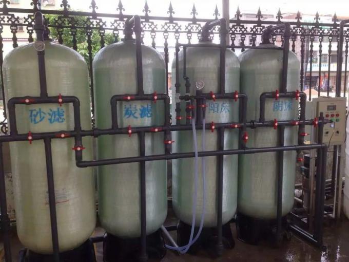 PLC Brackish Water Softening Water Softener System Automatic Hard Water Softener for Irrigation